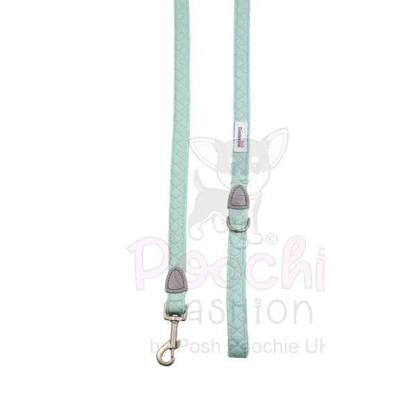 Doodlebone Dinky Dog Lead Mint Quilt - Doodlebone - 2