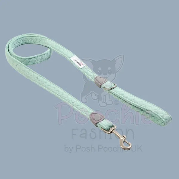 Doodlebone Dinky Dog Lead Mint Quilt - Doodlebone - 4