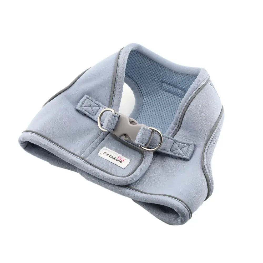 Doodlebone Dinky Dog Snappy Harness for Small Dogs in Chalky Blue - Doodlebone - 9