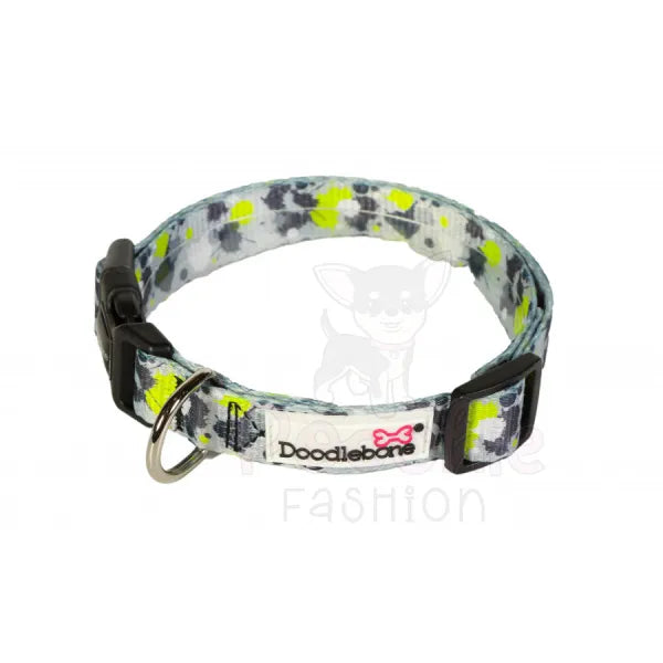 Doodlebone Dog Collar - Neon Paint Splat - Doodlebone - 2