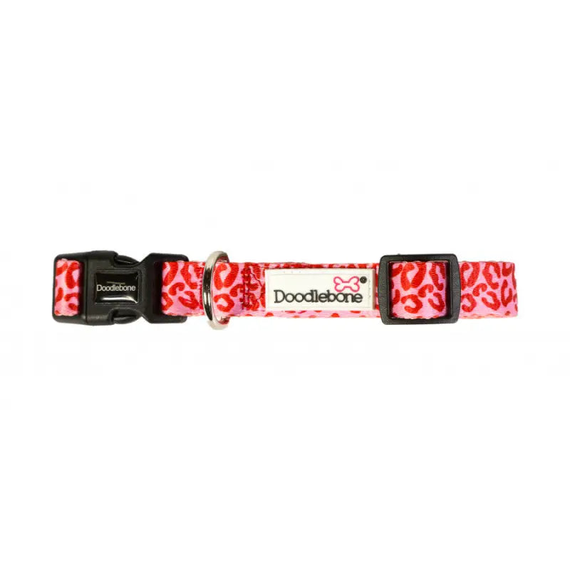 Doodlebone Dog Collar - Ruby Leopard - Doodle - 3