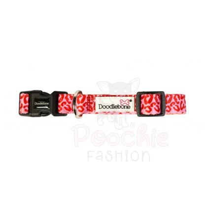 Doodlebone Dog Collar - Ruby Leopard - Doodlebone - 3
