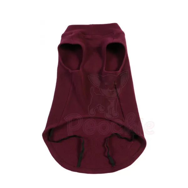 Doodlebone Fleecy Dog Pullover in Burgundy - Doodle - 4