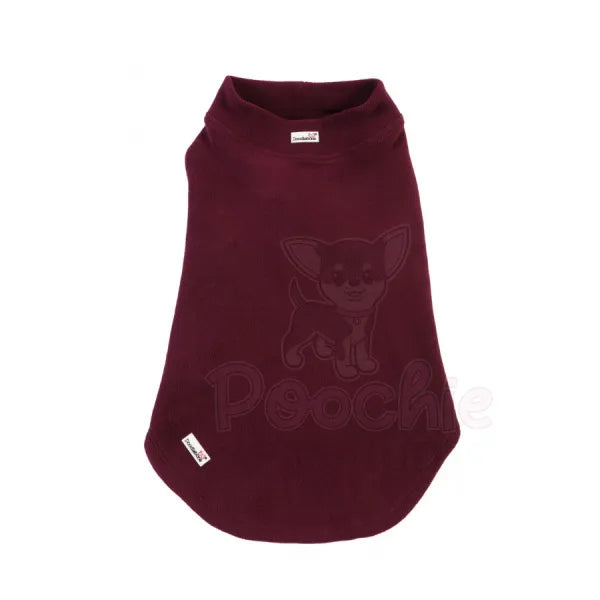 Doodlebone Fleecy Dog Pullover in Burgundy - Doodle - 2