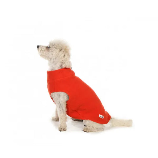 Doodlebone Fleecy Dog Pullover in Pumpkin - Doodle - 1