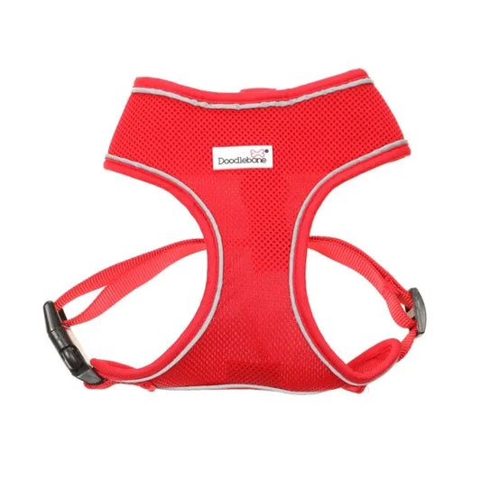 Doodlebone Originals Airmesh Dog Harness - Ruby Red - Doodlebone - 1