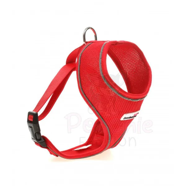 Doodlebone Originals Airmesh Dog Harness - Ruby Red - Doodlebone - 2