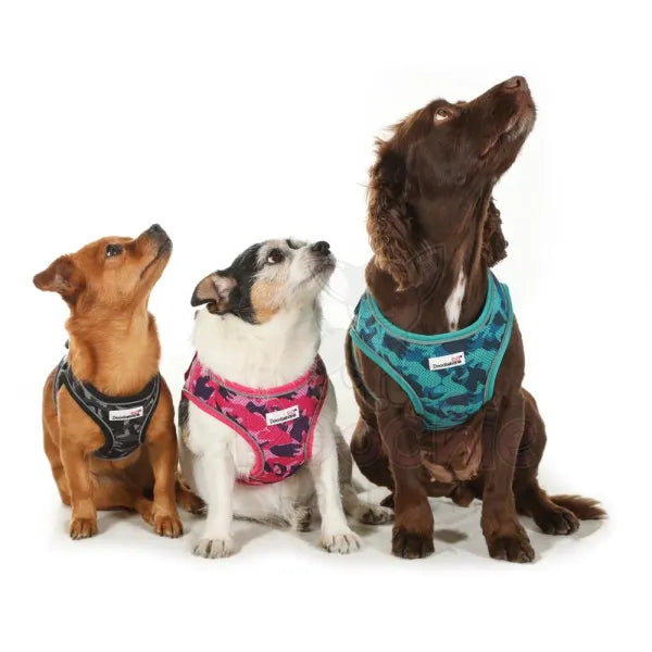 Doodlebone Originals Airmesh Dog Harness - Smokey Grey Camo - Doodlebone - 4