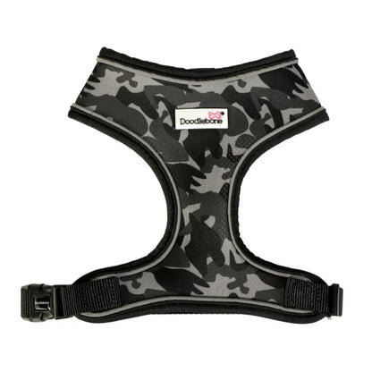 Doodlebone Originals Airmesh Dog Harness - Smokey Grey Camo - Doodlebone - 1
