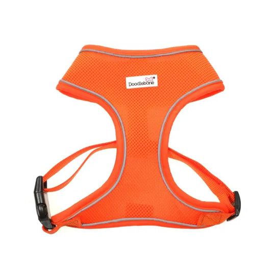 Doodlebone Originals Airmesh Dog Harness - Tangerine Orange - Doodlebone - 1