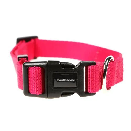 Doodlebone Originals Dog Collar - Fuchsia Pink - Doodlebone - 1