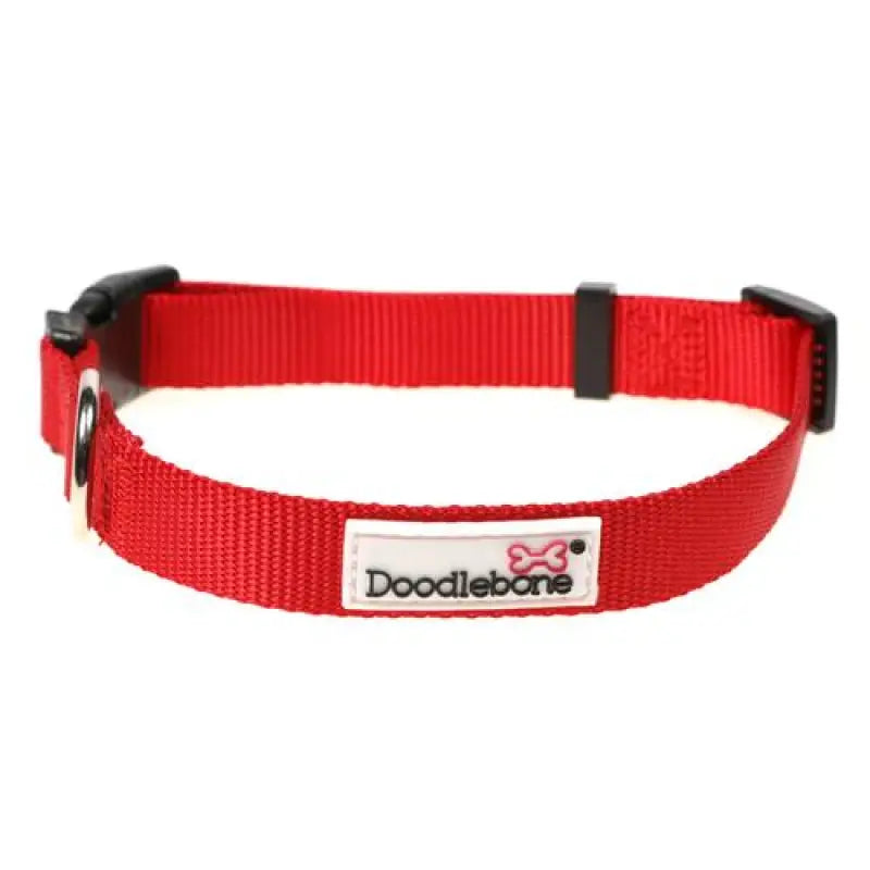 Doodlebone Originals Dog Collar - Ruby Red - Doodlebone - 2