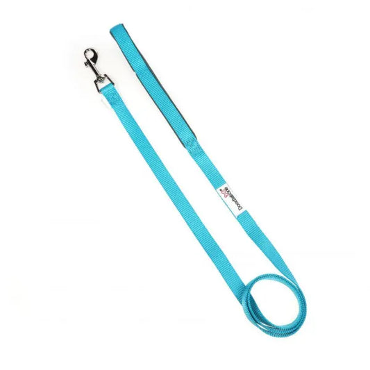 Doodlebone Originals Plain Dog Lead Aqua Blue - Doodlebone - 1