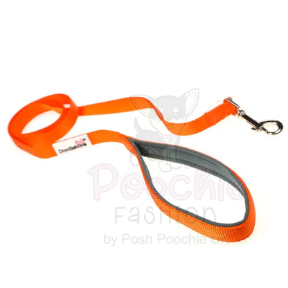 Doodlebone Originals Plain Dog Lead Tangerine Orange - Doodlebone - 2