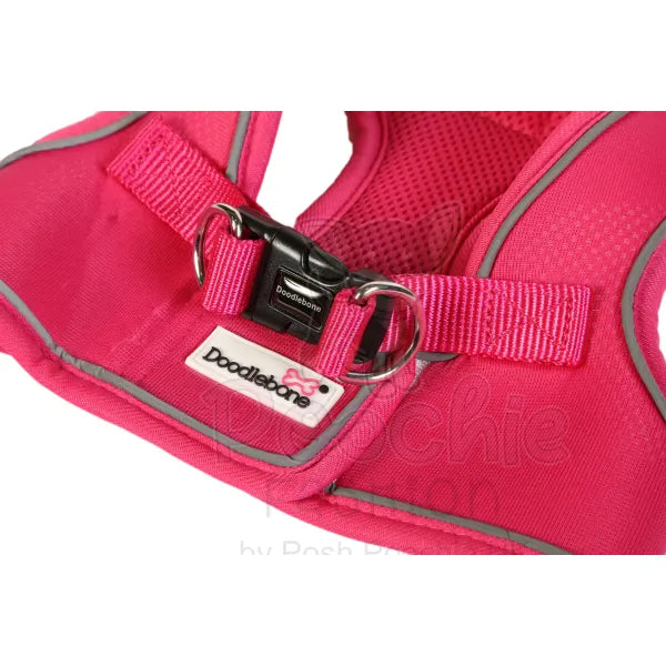 Doodlebone Originals Snappy Dog Harness - Fuchsia Pink - Doodlebone - 3