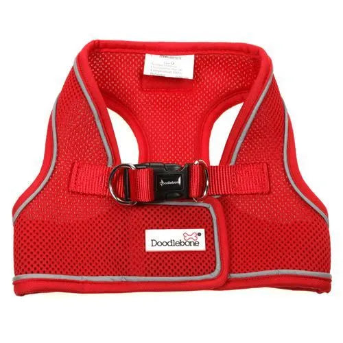 Doodlebone Originals Snappy Dog Harness - Ruby Red - Doodlebone - 1