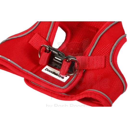 Doodlebone Originals Snappy Dog Harness - Ruby Red - Doodlebone - 2