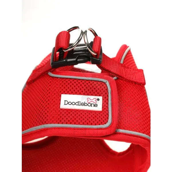 Doodlebone Originals Snappy Dog Harness - Ruby Red - Doodlebone - 3