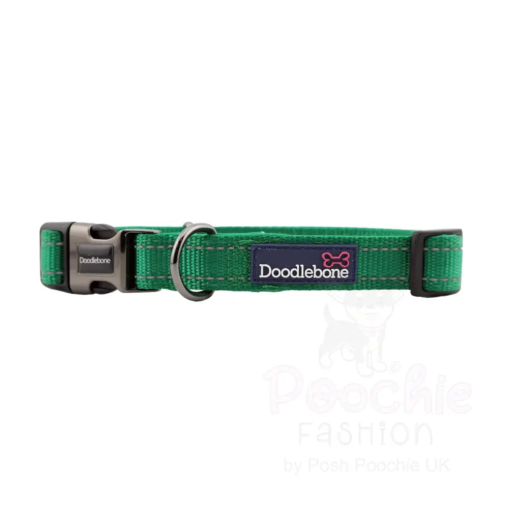 Doodlebone Padded Dog Collar - Forest - Doodlebone - 4