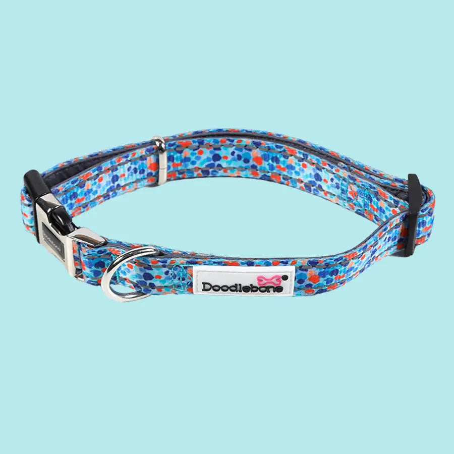 Doodlebone Padded Dog Collar - Reef - Doodlebone - 5