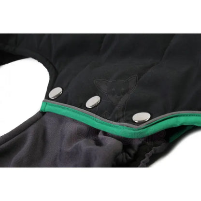 Doodlebone Puffer Dog Jacket in Coal - Doodle - 3
