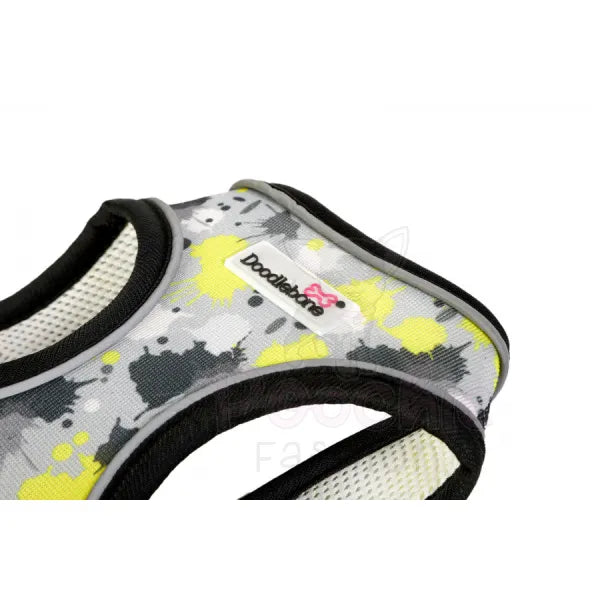Doodlebone Snappy Dog Harness - Neon Paint Splat - Doodlebone - 3