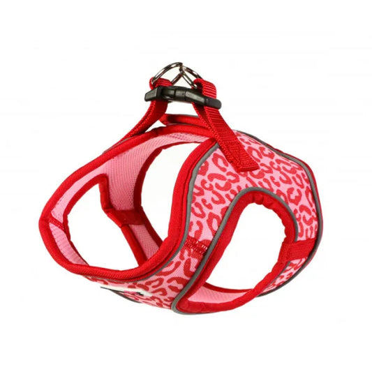 Doodlebone Snappy Dog Harness - Ruby Leopard - Doodlebone - 1