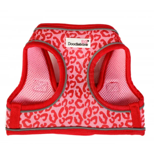 Doodlebone Snappy Dog Harness - Ruby Leopard - Doodlebone - 4