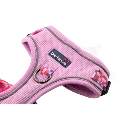 Doodlebone Stomp Dog Harness - Blush Checkmate - Doodlebone - 6