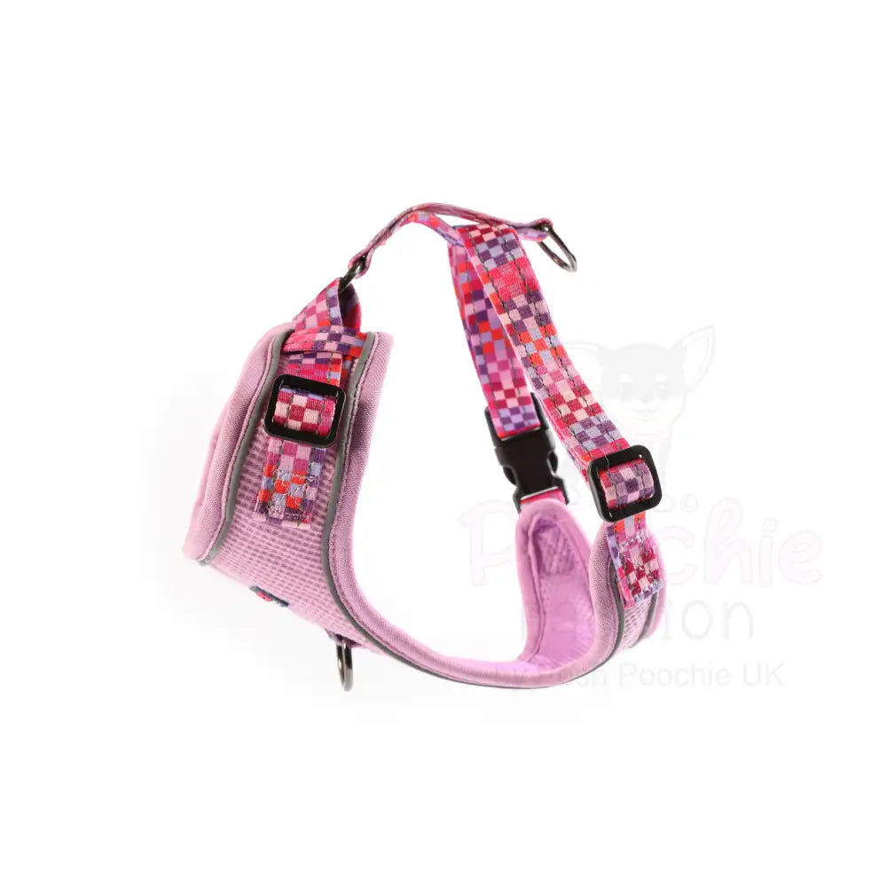 Doodlebone Stomp Dog Harness - Blush Checkmate - Doodlebone - 7