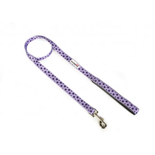 Doodlebone Violet Stars Dog Lead - Doodlebone - 1