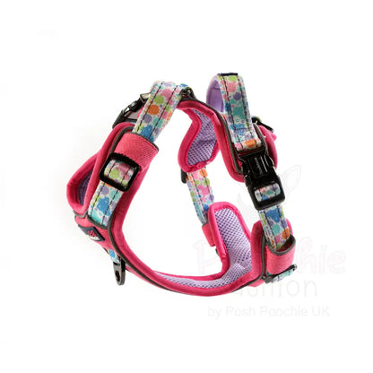 Doodlebone with me Dog Harness - Pink Pastel Paint Splat - Doodlebone - 11