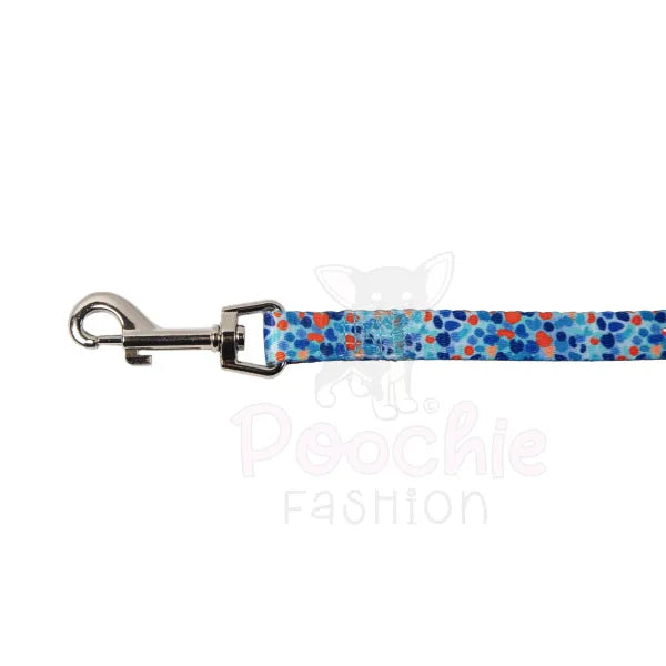 Doodlecat Cat Roaming Harness & Lead Set Tangerine & Reef - Doodlebone - 8