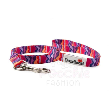 Doodlecat Cat Roaming Harness & Lead Set Violet & Dunes - Doodlebone - 3