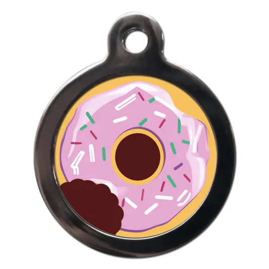 Doughnut Dog ID Tag - PS Pet Tags - 1