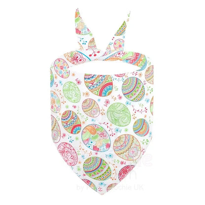 Easter Eggs Tie on Dog Bandana 2pk - Posh Pawz - 3
