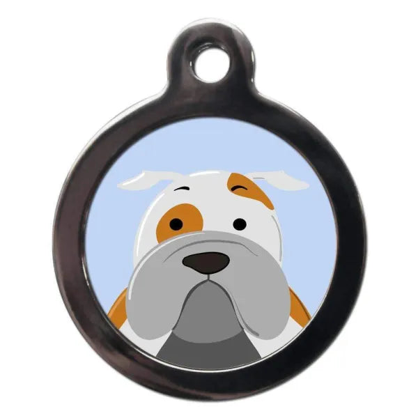 English Bulldog Dog Id Tag - Ps Pet Tags - 1