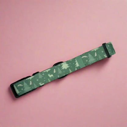 Evergreen Trails Adjustable Padded Dog Collar - Pupclub Couture - 2