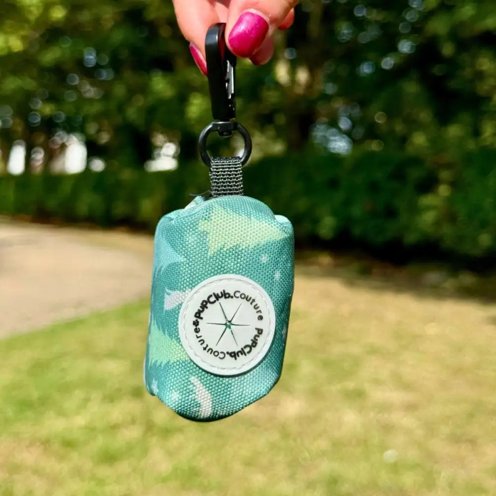 Evergreen Trails Dog Poo Bag Holder - Pupclub Couture - 3