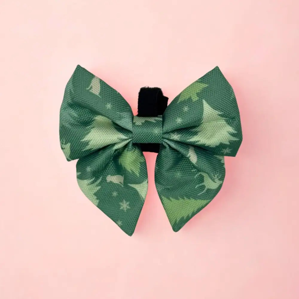 Evergreen Trails Dog Sailor Bow Tie - Pupclub Couture - 1