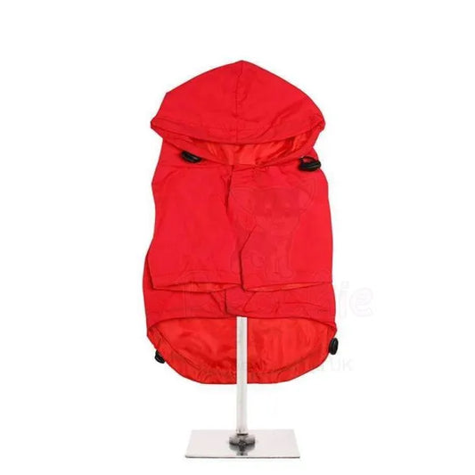 Explorer Windbreaker Sport Dog Rain Coat in Red - Urban - 2