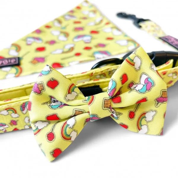 Fantasy Delight Dog Bow Tie - Piggie - 1