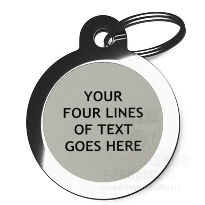 Father Christmas Fun Dog Id Tag - Ps Pet Tags - 3