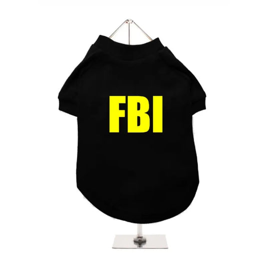 Fbi Dog T - shirt In Black - Urban 1