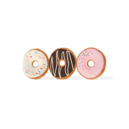 Feline Frenzy Kitty Kreme Donuts Cat Toy Pack of 3 - P.l.a.y - 1