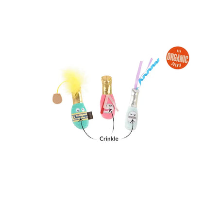 Feline Frenzy Pop Fizz Meow Cat Toy Pack of 3 - P.l.a.y - 4