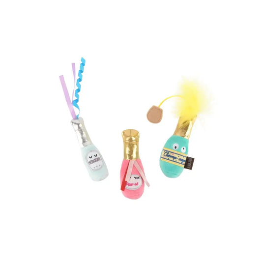 Feline Frenzy Pop Fizz Meow Cat Toy Pack of 3 - P.l.a.y - 1