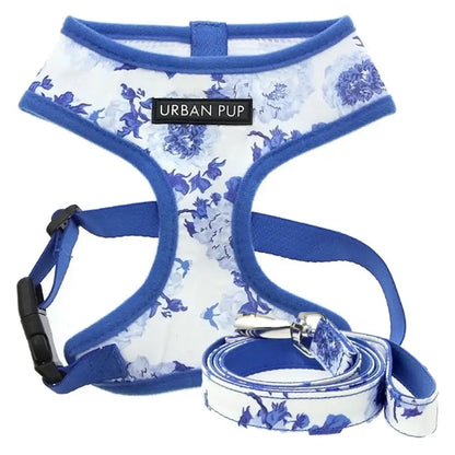Floral Bouquet Dog Harness Xl & Lead Set - Sale - 1