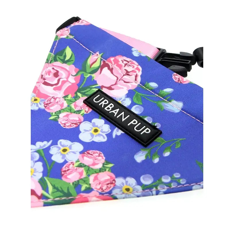 Floral Burst Dog Bandana Collar Medium - Sale - 3