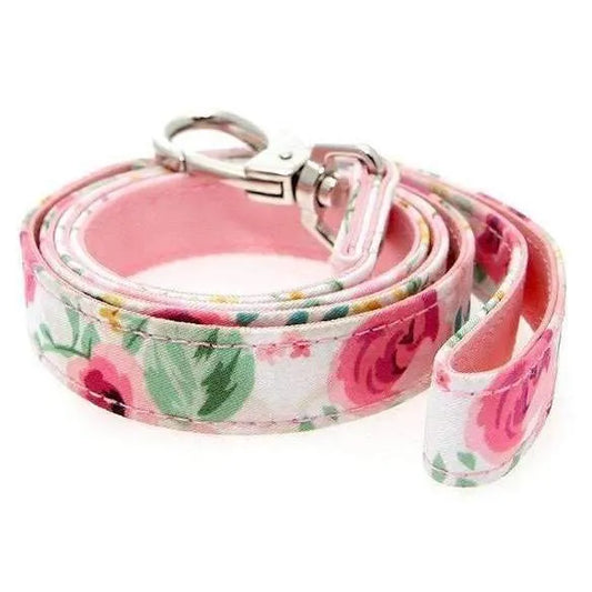 Floral Cascade Fabric Dog Lead - Urban Pup - 1